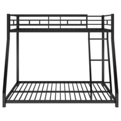 ModernLuxe Metal Twin Over Full Floor Bunk Bed with Integrated Safety Ladder -Luxe Furniture Sale GUEST 0157f5d8 cf61 48f4 80e6 ef1305bf2fd0