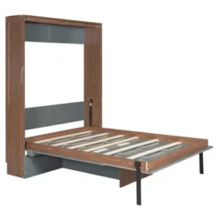 Full Size Murphy Bed With Foldable Desk, Space Saving Wall Bed - ModernLuxe -Luxe Furniture Sale GUEST 01d0f95f 27cb 45ac a5d1 08c7ec719cd5