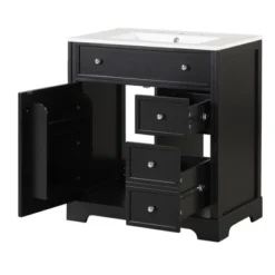 ModernLuxe 30-Inch Bathroom Vanity with Integrated Ceramic Sink Top and 2 Drawers 21 ModernLuxe 30-Inch Bathroom Vanity with Integrated Ceramic Sink Top and 2 Drawers -Luxe Furniture Sale GUEST 04dd2e01 8f30 4e85 908e 32722994b5e8