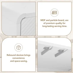 Minimalist Style 60" Sideboard With 4 Doors And Rebound Device For Living Room And Entryway-ModernLuxe 20 Minimalist Style 60" Sideboard With 4 Doors And Rebound Device For Living Room And Entryway-ModernLuxe -Luxe Furniture Sale GUEST 0538cf31 4041 4743 80d0 283f48d5bad1