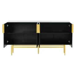Modern Sideboard, Buffet Cabinet With Metal Handles & Legs-ModernLuxe -Luxe Furniture Sale GUEST 061981c4 4d50 4e2a 857c fa934bad519d