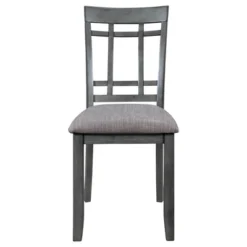 6-Piece Farmhouse Rustic Wooden Dining Table Set With 4 Chairs And Bench, Antique Gray - ModernLuxe 19 6-Piece Farmhouse Rustic Wooden Dining Table Set With 4 Chairs And Bench, Antique Gray - ModernLuxe -Luxe Furniture Sale GUEST 0690a635 12f0 49b9 a394 2b76161b97d5