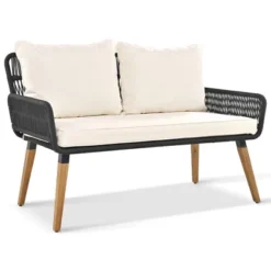 ModernLuxe 6-Piece Rope Patio Conversation Set with Acacia Wood Bar Table and Ice Bucket 21 ModernLuxe 6-Piece Rope Patio Conversation Set with Acacia Wood Bar Table and Ice Bucket -Luxe Furniture Sale GUEST 06a4af53 848e 41ba 806c fa2bf307fd07