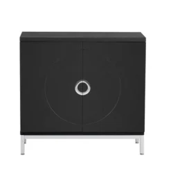 34" Simple Accent Storage Cabinet With Solid Wood Veneer And Metal Leg Frames - ModernLuxe 13 34" Simple Accent Storage Cabinet With Solid Wood Veneer And Metal Leg Frames - ModernLuxe -Luxe Furniture Sale GUEST 0ab2fec2 4f0a 4c5a 940e b87141ebfdb0