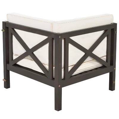 Outdoor Wooden Patio 4-Piece Sectional Sofa Set With Cushions And Table - ModernLuxe 11 Outdoor Wooden Patio 4-Piece Sectional Sofa Set With Cushions And Table - ModernLuxe - Image 9