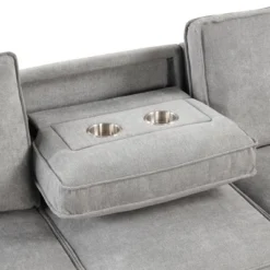 89" Sleeper Sectional Sofa Couches With Storage Space, USB Port And 2 Cup Holders-ModernLuxe -Luxe Furniture Sale GUEST 0c7af6cb 3656 4179 a19d 92cc644b6f04