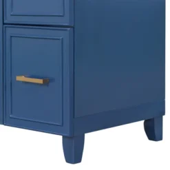 36" Bathroom Cabinet With Sink, Soft Close Doors And Drawers, Navy Blue - ModernLuxe 21 36" Bathroom Cabinet With Sink, Soft Close Doors And Drawers, Navy Blue - ModernLuxe -Luxe Furniture Sale GUEST 0e80be54 ee2a 4b20 ab02 de5196bd173e