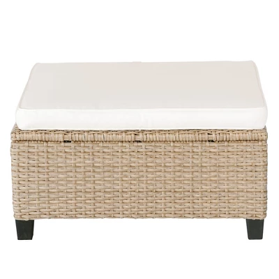 ModernLuxe 4-Piece Outdoor Wicker Sofa Set with Retractable Canopy & Lifting Table 13 ModernLuxe 4-Piece Outdoor Wicker Sofa Set with Retractable Canopy & Lifting Table - Image 11