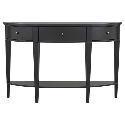 ModernLuxe Modern Curved Console Table with 3 Drawers and Storage Shelf 5 ModernLuxe Modern Curved Console Table with 3 Drawers and Storage Shelf - Image 3
