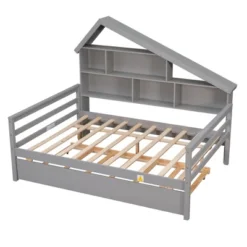 ModernLuxe Full Size Platform Bed with Twin Trundle and Integrated Storage Shelves 12 ModernLuxe Full Size Platform Bed with Twin Trundle and Integrated Storage Shelves -Luxe Furniture Sale GUEST 11adc0d7 0357 4d1d 8267 880a6a0e9aa2