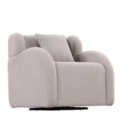360 Degree Swivel Barrel Chair With Footstool, Accent Chair With Ottoman-ModernLuxe -Luxe Furniture Sale GUEST 1355aa82 066b 47d5 9053 653e4ecd630c
