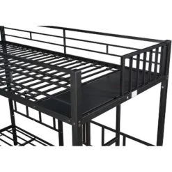 ModernLuxe Modern Metal Triple Bunk Bed - Convertible 3-in-1 Twin Design 23 ModernLuxe Modern Metal Triple Bunk Bed - Convertible 3-in-1 Twin Design -Luxe Furniture Sale GUEST 1484632c 83a6 41a3 94c8 cb263826b892