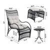 ModernLuxe 3-Piece Wicker Patio Furniture Set with Lounge Chair & Ottoman 1 ModernLuxe 3-Piece Wicker Patio Furniture Set with Lounge Chair & Ottoman -Luxe Furniture Sale GUEST 15122b4d fe9c 4b88 9dde b1f0dafb96db