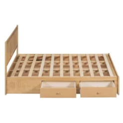 Wood Platform Bed With Underneath Storage And 2 Drawers-ModernLuxe 24 Wood Platform Bed With Underneath Storage And 2 Drawers-ModernLuxe -Luxe Furniture Sale GUEST 15268d86 5ff1 4ab7 beef dd6be46b6351