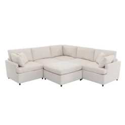 ModernLuxe 100" U-Shape 6-Seater Sectional Sofa with Removable Ottomans 21 ModernLuxe 100" U-Shape 6-Seater Sectional Sofa with Removable Ottomans -Luxe Furniture Sale GUEST 15dc6c5f cd39 41d5 8ff1 84d013899058