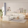ModernLuxe 116" Modular L-Shaped Sectional Sofa - 5-Piece Floor Couch 2 ModernLuxe 116" Modular L-Shaped Sectional Sofa - 5-Piece Floor Couch -Luxe Furniture Sale GUEST 179a50ff 1d3e 4032 b3b1 0335890b956b