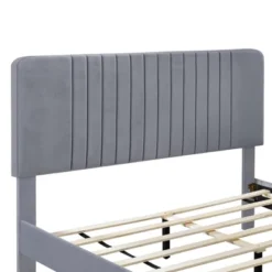 Full Size Upholstered Platform Bed-ModernLuxe -Luxe Furniture Sale GUEST 18718933 0753 46ec a015 b678cab71ac0