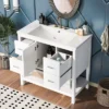 36" White Modern Bathroom Vanity With USB, 3 Drawers, 1 Door And Single Sink - ModernLuxe 1 36" White Modern Bathroom Vanity With USB, 3 Drawers, 1 Door And Single Sink - ModernLuxe -Luxe Furniture Sale GUEST 1a443e28 3623 42ae a451 528a3295c21c