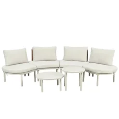 ModernLuxe 6/8-Piece Modular Half Moon Outdoor Sectional Set with Nesting Coffee Tables 24 ModernLuxe 6/8-Piece Modular Half Moon Outdoor Sectional Set with Nesting Coffee Tables -Luxe Furniture Sale GUEST 1b3c9bd0 fe77 4ea1 afe5 7714e6bf0da1