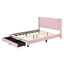 ModernLuxe Queen Upholstered Storage Bed with 2 Drawers - Linen Fabric 21 ModernLuxe Queen Upholstered Storage Bed with 2 Drawers - Linen Fabric -Luxe Furniture Sale GUEST 1ba1c44b ab5b 4adb b404 a831689e4d01