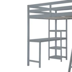 ModernLuxe Loft Bed with Integrated Wardrobe, Desk, and Storage Shelves 22 ModernLuxe Loft Bed with Integrated Wardrobe, Desk, and Storage Shelves -Luxe Furniture Sale GUEST 1d000f9a 2c5a 4bf3 b6d8 5de33b0af5fa