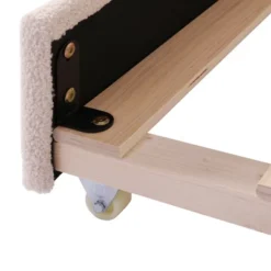 ModernLuxe Teddy Fleece Upholstered Daybed with Smart LED Lighting and Twin Trundle -Luxe Furniture Sale GUEST 1d92f93c d332 466f 915e 3441d1528c45