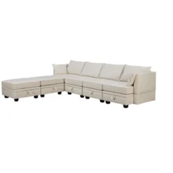 115.1" Modern Large U-Shape Storage Sectional Sofa, Convertible Sofa Bed With Reversible Chaise - ModernLuxe -Luxe Furniture Sale GUEST 1f26e035 340a 4272 af7a a823fa3a6ede