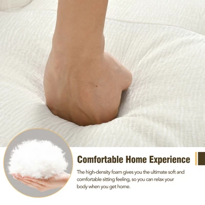 ModernLuxe 112.2"W Minimalist L-Shaped Modular Sofa Set in Chenille 8 ModernLuxe 112.2"W Minimalist L-Shaped Modular Sofa Set in Chenille - Image 6