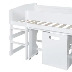 ModernLuxe Low Study Loft Bed with Portable Rolling Desk and Matching Chair 21 ModernLuxe Low Study Loft Bed with Portable Rolling Desk and Matching Chair -Luxe Furniture Sale GUEST 20c440a0 775d 4d2e bcf6 70b315a43179