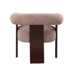 The Curved Wishbone Frame Teddy Velvet Accent Chair-ModernLuxe -Luxe Furniture Sale GUEST 220aeae9 5cb5 4db9 80e7 3f70c08440ec