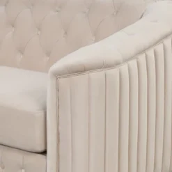 ModernLuxe Modern Velvet Upholstered Accent Sofa with Thick Removable Cushion 24 ModernLuxe Modern Velvet Upholstered Accent Sofa with Thick Removable Cushion -Luxe Furniture Sale GUEST 2290f564 5d3d 40fe b13a b9c07a8ea4e8