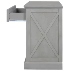 ModernLuxe Modern Wooden Nightstand with Storage Drawer and Open Shelf -Luxe Furniture Sale GUEST 22dfd786 9581 4c74 95bb 726adaf7b248