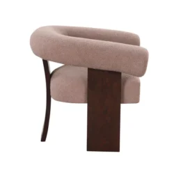 The Curved Wishbone Frame Teddy Velvet Accent Chair-ModernLuxe -Luxe Furniture Sale GUEST 23a35030 19db 4a06 97b4 c4323e3b4c47
