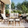 ModernLuxe 6-Piece Rope Patio Conversation Set with Acacia Wood Bar Table and Ice Bucket 2 ModernLuxe 6-Piece Rope Patio Conversation Set with Acacia Wood Bar Table and Ice Bucket -Luxe Furniture Sale GUEST 2411941f 22ac 4c3f 840d 97b1fcd96a3b