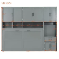 ModernLuxe Twin Murphy Bed with Integrated Desk, Cabinets & Shelving 18 ModernLuxe Twin Murphy Bed with Integrated Desk, Cabinets & Shelving -Luxe Furniture Sale GUEST 24ecd5e9 828e 4d75 ad8b 34c0257f6980