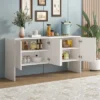 Minimalist Style 60" Sideboard With 4 Doors And Rebound Device For Living Room And Entryway-ModernLuxe -Luxe Furniture Sale GUEST 253a8def df2d 4b13 95b7 d2affcacc234