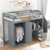 ModernLuxe Twin Loft Bed: All-in-One Desk, Wardrobe & Storage Solution 1 ModernLuxe Twin Loft Bed: All-in-One Desk, Wardrobe & Storage Solution -Luxe Furniture Sale GUEST 2633f459 4305 4d83 b3d8 be577e8dcdb8