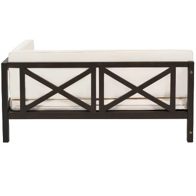 Outdoor Wooden Patio 4-Piece Sectional Sofa Set With Cushions And Table - ModernLuxe 12 Outdoor Wooden Patio 4-Piece Sectional Sofa Set With Cushions And Table - ModernLuxe - Image 10