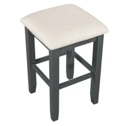 Rustic 3-Piece Counter Height Wood Dining Table Set With 2 Storage Drawers And 2 Stools-ModernLuxe 22 Rustic 3-Piece Counter Height Wood Dining Table Set With 2 Storage Drawers And 2 Stools-ModernLuxe -Luxe Furniture Sale GUEST 27b82cd6 6292 4b46 bf23 5d7d84273f9a