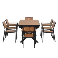 ModernLuxe 7-Piece Outdoor Dining Set with Extendable Table & 6 Chairs 21 ModernLuxe 7-Piece Outdoor Dining Set with Extendable Table & 6 Chairs -Luxe Furniture Sale GUEST 2a890814 e683 41da b06c ef5af5675c35