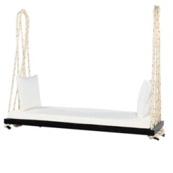 ModernLuxe Patio Wooden Swing Chair - Hanging Porch Bench with Cushions 22 ModernLuxe Patio Wooden Swing Chair - Hanging Porch Bench with Cushions -Luxe Furniture Sale GUEST 2b5679b4 3a6d 4606 8ddb cdc7deb54642