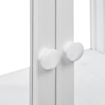 ModernLuxe 35" Mobile Wood Garden Greenhouse & Raised Bed Cold Frame 10 ModernLuxe 35" Mobile Wood Garden Greenhouse & Raised Bed Cold Frame - Image 8