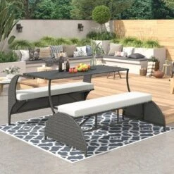ModernLuxe 3-in-1 Convertible Outdoor Loveseat and 4-Seat Patio Dining Set 33 ModernLuxe 3-in-1 Convertible Outdoor Loveseat and 4-Seat Patio Dining Set -Luxe Furniture Sale GUEST 2c3b4d5f 623a 4b49 937b cf99ea3cf833