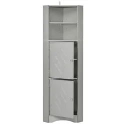 Tall Bathroom Freestanding Corner Cabinet With Door And Adjustable Shelves - ModernLuxe 17 Tall Bathroom Freestanding Corner Cabinet With Door And Adjustable Shelves - ModernLuxe -Luxe Furniture Sale GUEST 2c8d8af6 af57 4ce6 b844 7e5f8de0584a