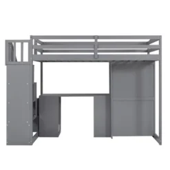 ModernLuxe Twin Loft Bed: All-in-One Desk, Wardrobe & Storage Solution 16 ModernLuxe Twin Loft Bed: All-in-One Desk, Wardrobe & Storage Solution -Luxe Furniture Sale GUEST 2d2d92ac b683 41a6 9750 e8b101a25555