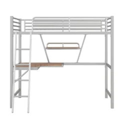 ModernLuxe Twin Size Metal Loft Bed with Built-in Desk and Shelves 16 ModernLuxe Twin Size Metal Loft Bed with Built-in Desk and Shelves -Luxe Furniture Sale GUEST 2dd3fa3d ee33 43cf b746 affda4466a56