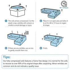 ModernLuxe 112.2"W Minimalist L-Shaped Modular Sofa Set in Chenille 24 ModernLuxe 112.2"W Minimalist L-Shaped Modular Sofa Set in Chenille -Luxe Furniture Sale GUEST 2ef85990 ec81 4475 a9cd 662f66b9112b