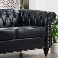 ModernLuxe 84.65" Chesterfield 3-Seater Upholstered Sofa - Tufted Scrolled Arm Couch 22 ModernLuxe 84.65" Chesterfield 3-Seater Upholstered Sofa - Tufted Scrolled Arm Couch -Luxe Furniture Sale GUEST 2fd0c0f7 f5d2 4d5f 8165 21606dd9fc5f