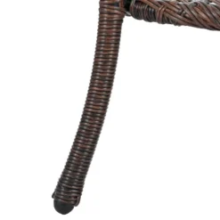 3-PCS Patio Conversation Set Outdoor Leisure Set Furniture Set With 2 Rattan Chairs & Glass Round Table For Patios, Balconies, Courtyard -ModernLuxe -Luxe Furniture Sale GUEST 3081ef1d 4536 4d24 bded 94b7be818ec9