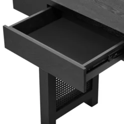 51.9"W Rustic Console Table With Rattan Accent, Narrow Entryway Table With Drawers, Wood Finish Sofa Table Console Tables - ModernLuxe 23 51.9"W Rustic Console Table With Rattan Accent, Narrow Entryway Table With Drawers, Wood Finish Sofa Table Console Tables - ModernLuxe -Luxe Furniture Sale GUEST 308f6538 f466 4865 9cea 5d8bbd5e3b67